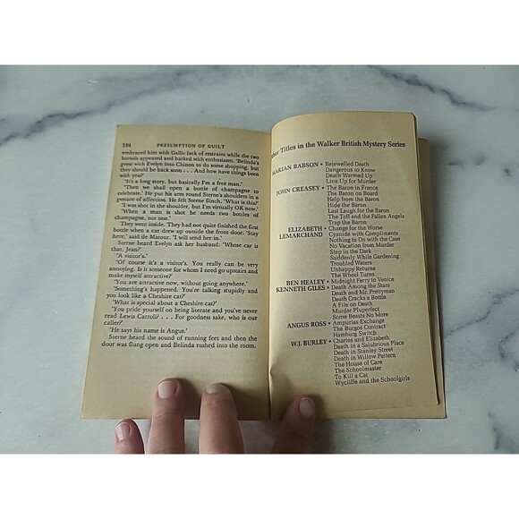 Presumption Of Guilt By Jeffrey Ashford Paperback - Picture 7 of 10